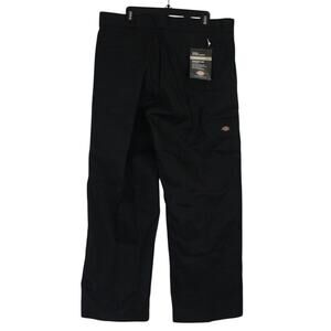 NWT Dickies 85283BK Black Double Knee Loose Fit Work Pants Mens 38